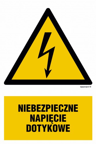 HA015 Niebezpieczne napięcie dotykowe