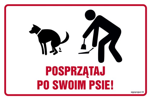 NC132 Posprzątaj po swoim psie