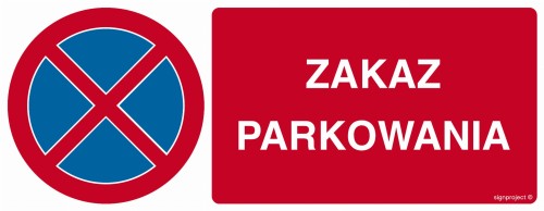 SA057 Zakaz parkowania