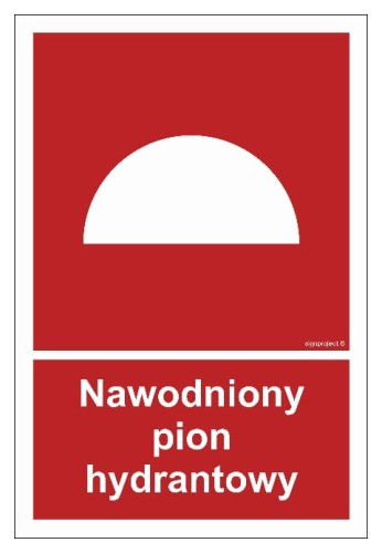 BB019 Nawodniony pion hydrantowy