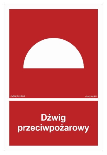 BB009 Dźwig przeciwpożarowy