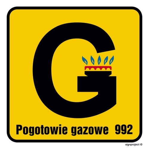 JD060 Pogotowie gazowe