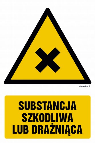 GF026 Substancja szkodliwa lub drażniąca