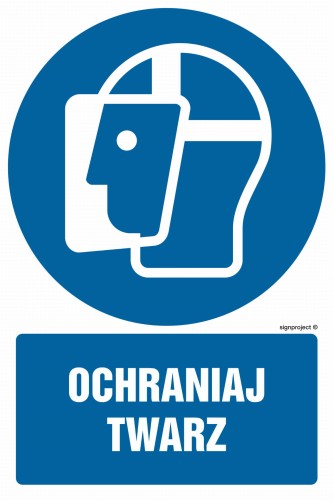 GL009 Ochraniaj twarz 