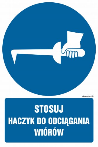 GL036 Stosuj haczyk do odciągania wiórów