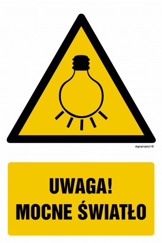 GF057 Uwaga mocne światło