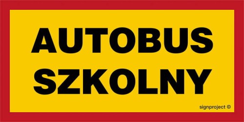 Autobus szkolny
