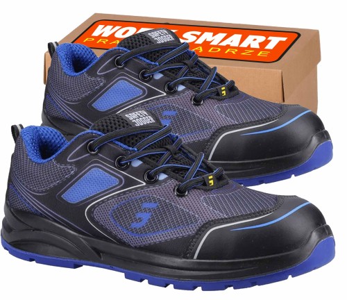 buty  robocze BHP robocze S1P ESD 44 SAFETY JOGGER CADOR BLUE ochronne S1P antypoślizg