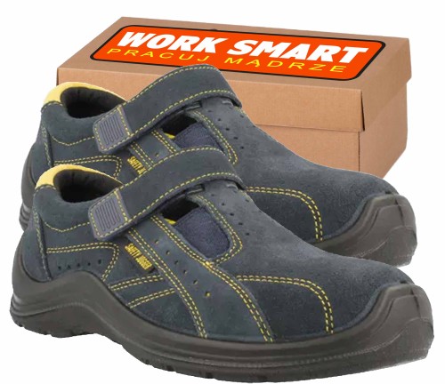 Sandały robocze buty  robocze BHP OCHRONNE SAFETY JOGGER SONORA S1P SRC ODDYCHAJĄCY