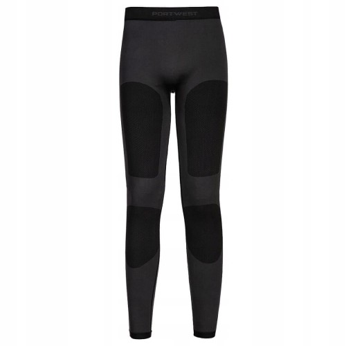 Leginsy termoaktywne bielizna kalesony bezszwowe Dynamic Air - Charcoal