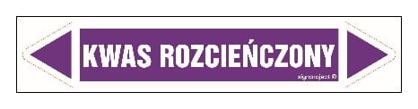 JF249 KWAS ROZCIEŃCZONY