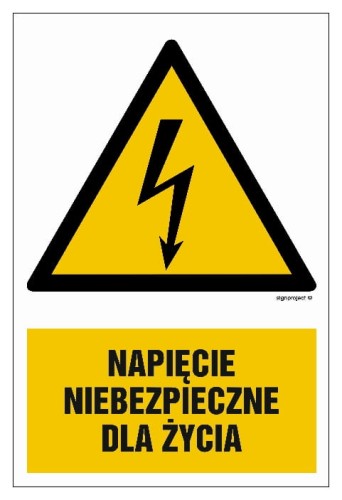 HA002 Napięcie niebezpieczne dla życia