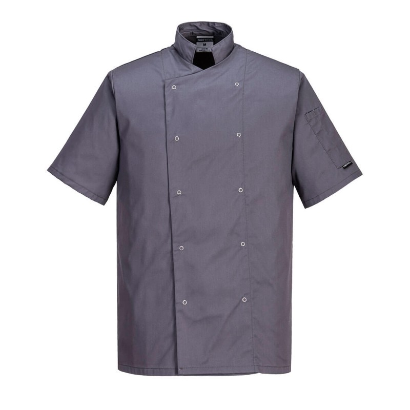 Bluza szefa kuchni Cumbria-1 18532  | C733SGR4XL