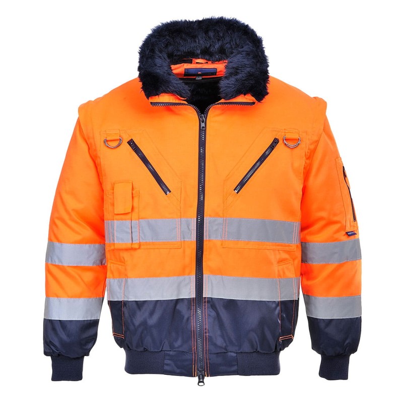 Kurtka ostrzegawcza Pilot 3w1-1 18974  | PJ50ONR4XL