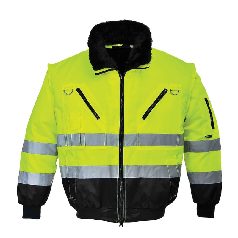 Kurtka ostrzegawcza Pilot 3w1-1 18974  | PJ50YBRL