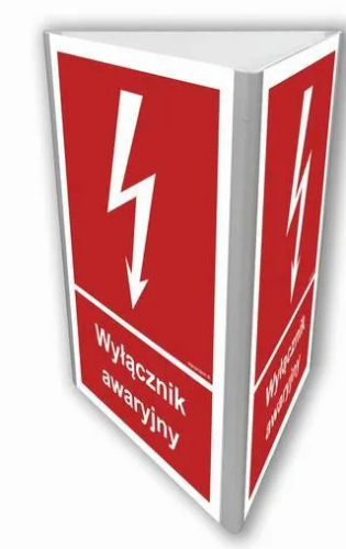 BC834 Wyłacznik awaryjny (3D dościenny)