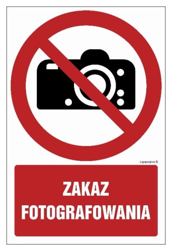 GC028 Zakaz fotografowania 