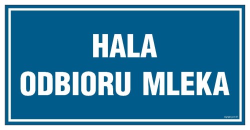 PA516 Hala odbioru mleka