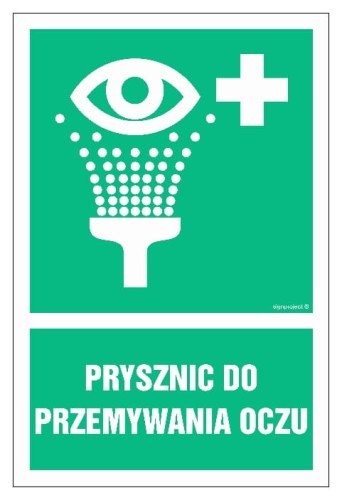 Prysznic do Przemywania Oczu