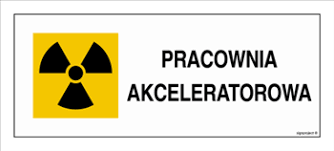 KA018 Znak ostrzegawczy do oznakowania pracowni akceleratorowej