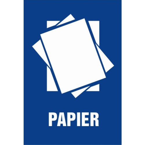 OD103 Etykiety na pojemniki na odpady Papier
