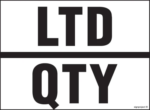 MC001 LTD QTY