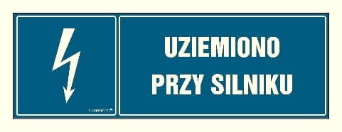 HH050 Uziemiono przy silniku