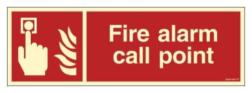 FE129 Fire alarm call point