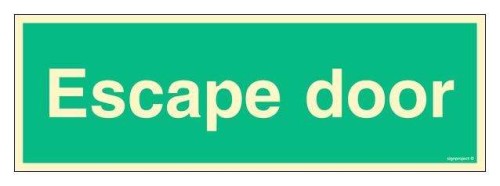 FB173 Escape door