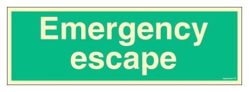 FB176 Emergency escape