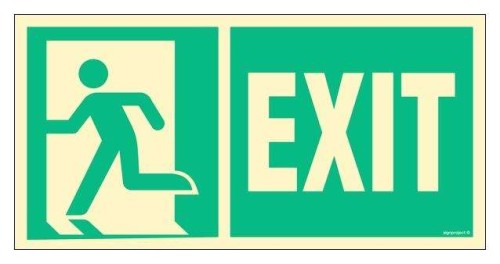 FB185 EXIT left