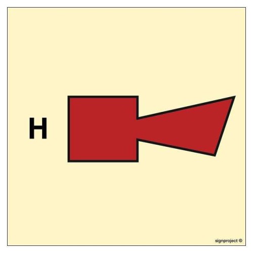 FA012 Halon 1301 horn