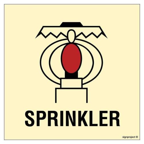FA045 Space protected by sprinkler