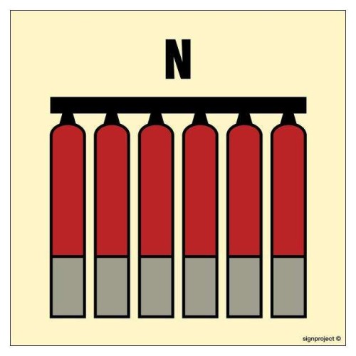 FE077 Fixed Nitrogen fire extinguishing battery