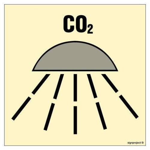 FE107 Space protected by CO2 fire
