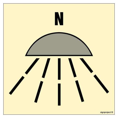 FE108 Space protected by Nitrogen fire