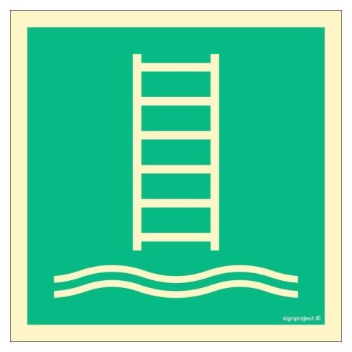 FB011 Embarkation ladder w/o text