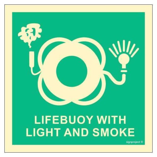 FB020 Lifebuoy with light and smoke