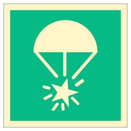 FB049 Rocket parachute flares w/o text
