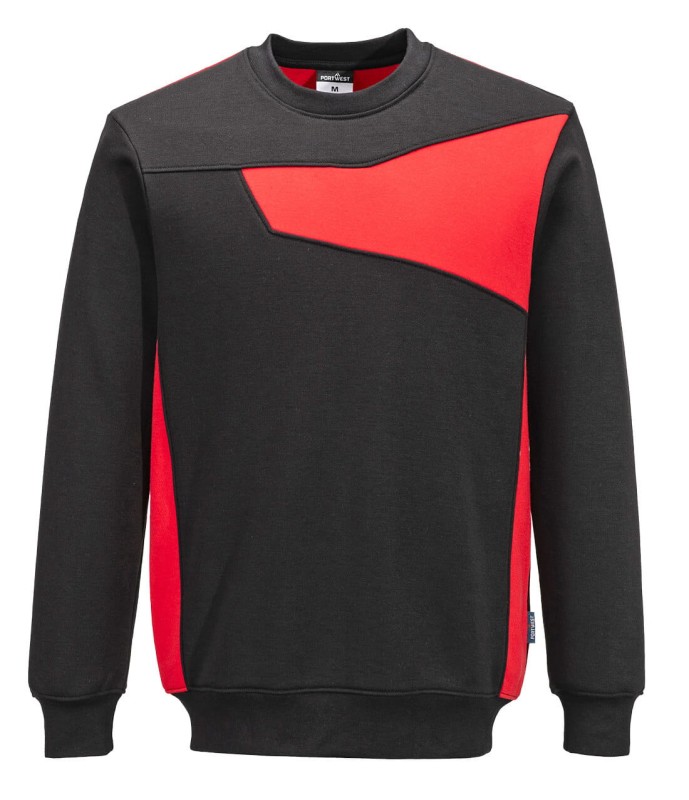 Bluza PW2 okrągłym wykończeniem pod szyją-1 23340  | PW273BDRL