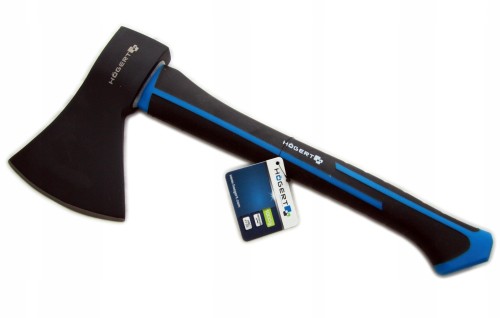 Siekiera z włókna szklanego, obuch odkuwany hartowany Hoegert 33,4 cm 1 kg