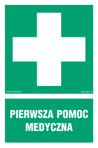   AF003 Pierwsza pomoc medyczna AF003_350x525_FN FN - Folia samoprzylepna