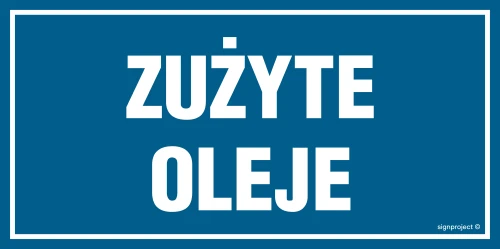   OA154 Zużyte oleje OA154_200x100_FN FN - Folia samoprzylepna