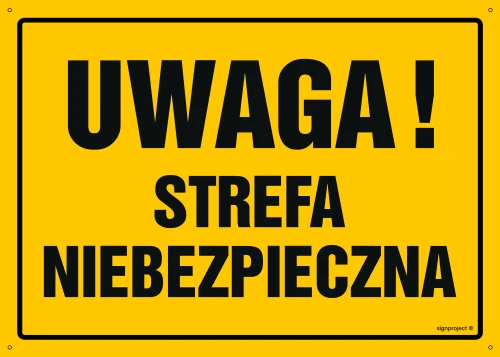   OA026 Uwaga! Strefa niebezpieczna OA026_800x570_FN FN - Folia samoprzylepna