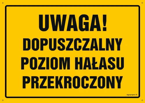   OA060 Uwaga! Dopuszczalny poziom hałasu przekroczony OA060_600x430_FN FN - Folia samoprzylepna