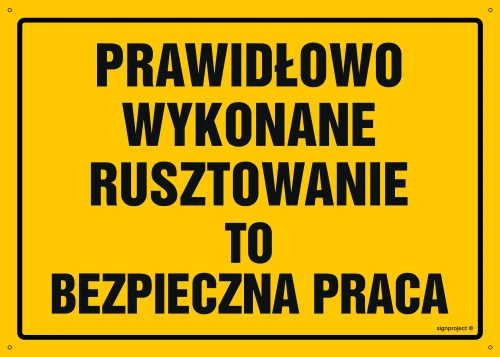   OA071 Prawidłowo wykonane rusztowanie to bezpieczna praca OA071_600x430_FN FN - Folia samoprzylepna