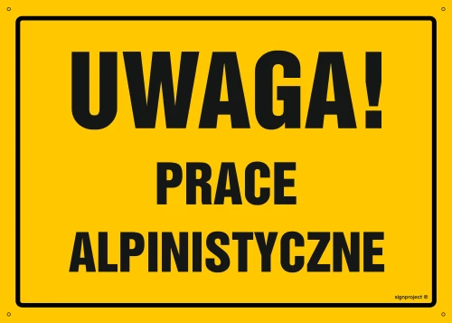   OA101 Uwaga! Prace alpinistyczne OA101_800x570_FN FN - Folia samoprzylepna