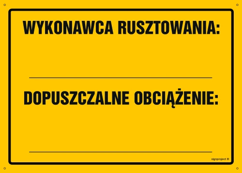   OA129 Wykonawca rusztowania: ... Dopuszczalne obciążenie: ... OA129_450x320_FN FN - Folia samoprzylepna