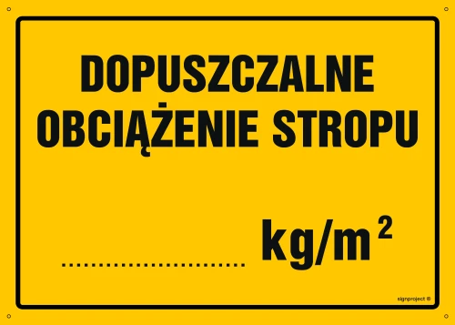   OA056 Dopuszczalne obciążenie stropu OA056_300x215_FN FN - Folia samoprzylepna