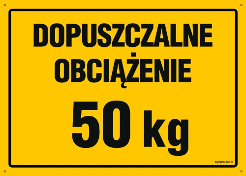   OA148 Dopuszczalne obciążenie 50 kg OA148_300x215_BN BN - Płyta PVC ŻÓŁTA 0,6mm